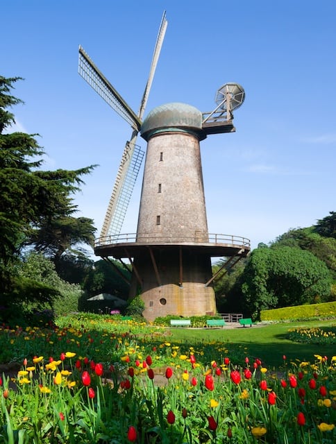 Dutch windmill in San Francisco
